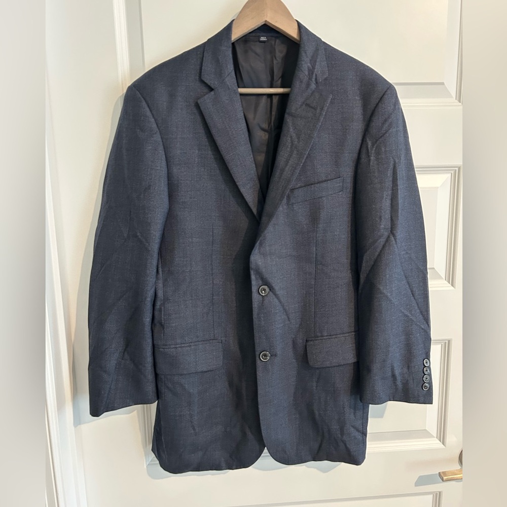 Jos A Bank 1905 Wool Blazer Tailored Fit Size 40L
